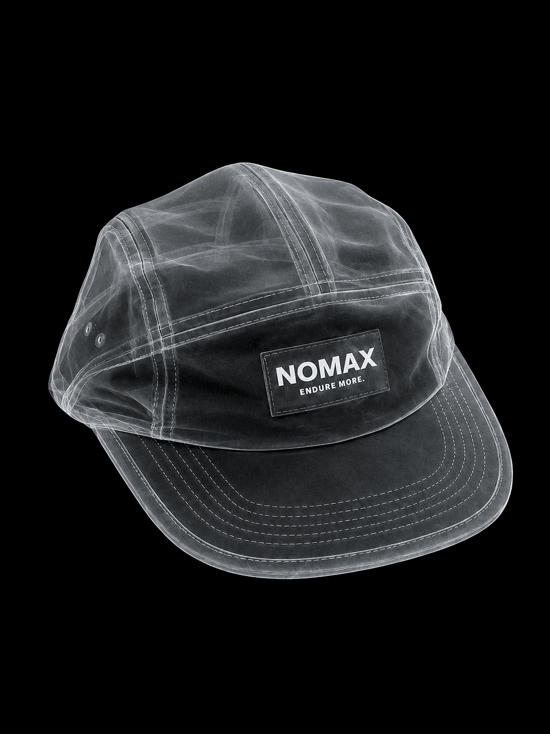 Casquette NOMAX noire en rendu radiographique